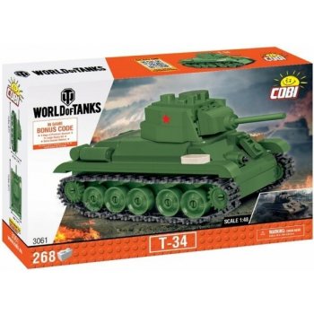 COBI 3061 World of Tanks Ruský střední tank T-34