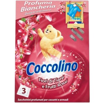 Coccolino vonné sáčky Fiori di Tiaré e Frutti Rossi 3 ks