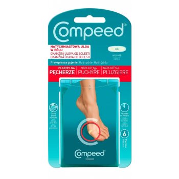 Compeed náplast na puchýře malá 6 ks