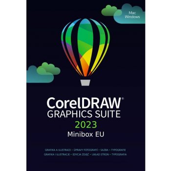 CorelDRAW Graphics Suite 2023 Multi Language - Windows/Mac - Minibox EU - CDGS2023MLMBEU