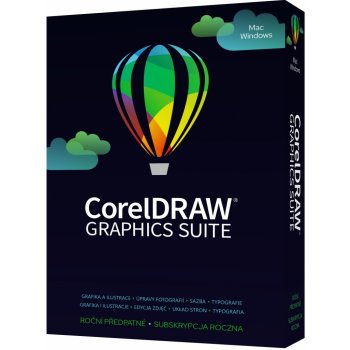 CorelDRAW Graphics Suite 365, předplatné na 1 rok (LCCDGSSUB11)