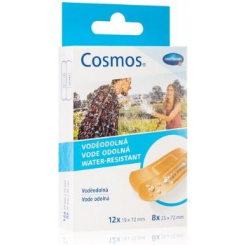 Cosmos voděodolná náplast 5 velikostí 20 ks