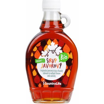 Country Life Bio Sirup javorový Grade A 250 ml