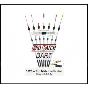 CRALUSSO Splávek Pro Match Dart 8g