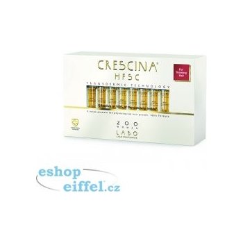 Crescina Transdermic 200 Re-Growth péče pro podporu růstu vlasů 20 x 3,5 ml