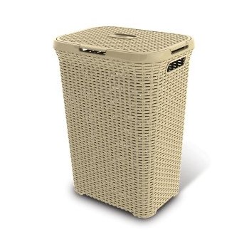 Curver STYLE RATTAN 60 l - krémový