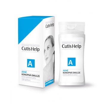 CutisHelp Akné konopná čistící emulze 100 ml