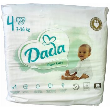 Dada pure care 4 7-16 kg 33 ks