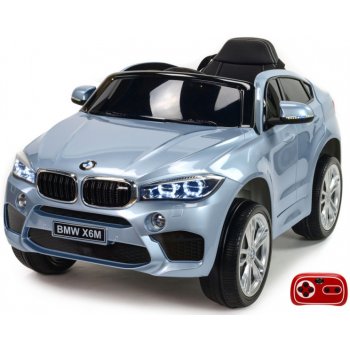 Daimex elektrické autíčko BMW X6 M jednomístné lakované stříbrná