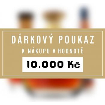 Dárkový poukaz 10000 Kč