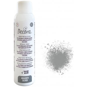 Decora Perleťová barva ve spreji Silver 150 ml