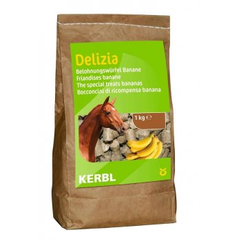 Delizia Pamlsky pro koně banán 1 kg