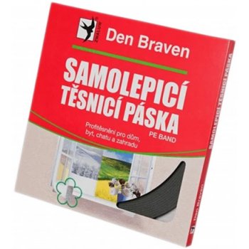 Den Braven Samolepicí těsnicí páska do oken a dveří 9 mm x 2 mm ,