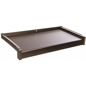 DEOKORK Venkovní hliníkový tažený parapet nos 40 mm 50x500 mm Bronz ELOX