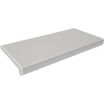 DEOKORK Vnitřní dřevotřískový parapet nos 40 mm 50x500 mm Stříbrná (4026)