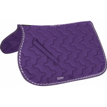 Derby Dečka podsedlová purple multi lilla