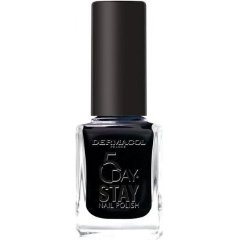 Dermacol 5 Days Stay Nail Polish 55 Black Onyx 11 ml