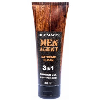 Dermacol Men Agent Extreme Clean sprchový gel 3 v 1 250 ml