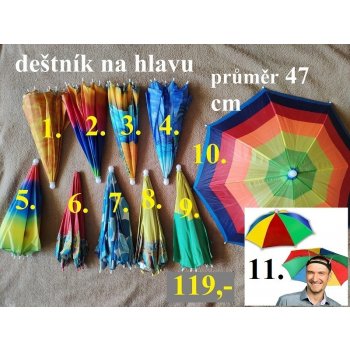 Deštník na hlavu 6