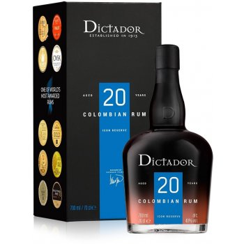 Dictador 20y 40% 0,7 l (holá láhev)