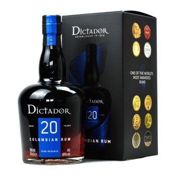 Dictador 20y 40% 0,7 l (karton)