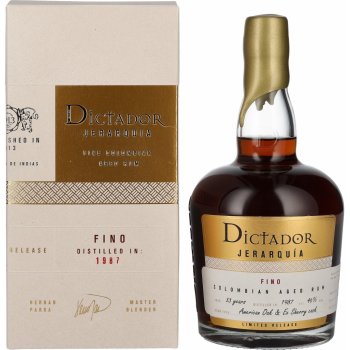 Dictador Jerarquia Fino 1987 46% 0,7 l (karton)