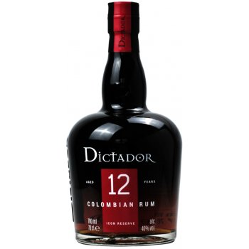 Dictador Rum 12y 40% 0,7 l (holá láhev)