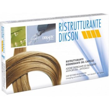 Dikson Rectructures Ampule pro obnovu hustých vlasů 12077002 12 x 12 ml