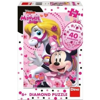 Dino Minnie Mouse diamond 200 dílků