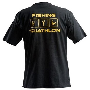 DOC Fishing Triko TRIATHLON zelené triko na ryby a běžné nošení