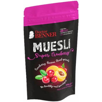 Doctor Benner Müsli super brusinka 300 g