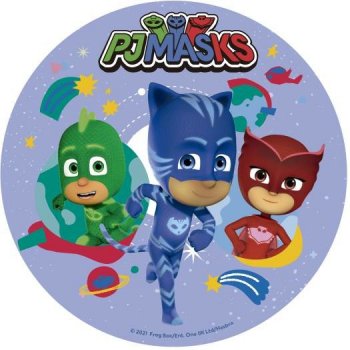 Dortisimo Dekora jedlý obrázek na hmotě PJ Masks 15,5 cm