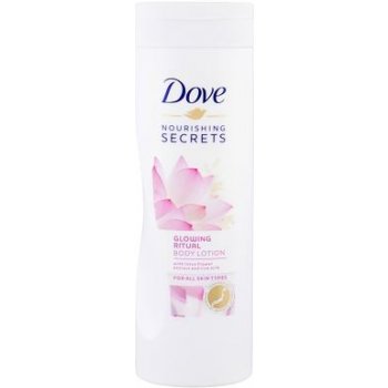 Dove Nourishing Secrets Glowing Ritual tělové mléko (Lotus Flower Extract and Rice Milk) 400 ml