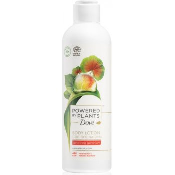 Dove Powered by Plants Geranium tělové mléko 250 ml