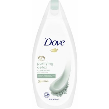 Dove Purifying Detox Green Clay sprchový gel 500 ml