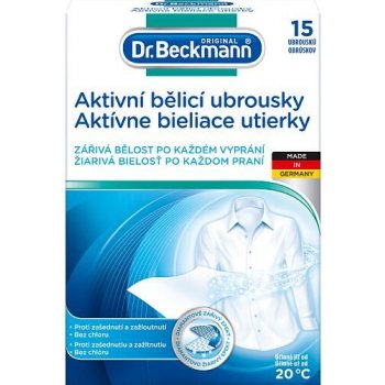 Dr Beckmann aktivní bělící utěrky 15 ks