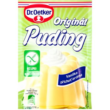 Dr. Oetker Originál puding vanilka bezlepkový 37 g