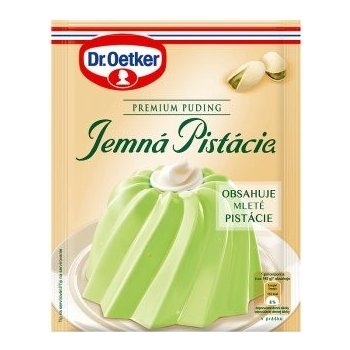 Dr. Oetker Premium puding Jemná pistácie 40 g