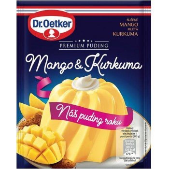 Dr. Oetker Premium puding Mango a kurkuma 40 g