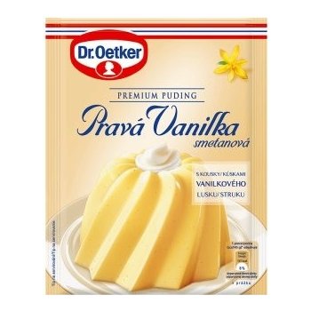 Dr. Oetker Premium puding Pravá vanilka smetanová 40 g