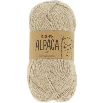 Drops Alpaca MIX 2020 světle hnědá