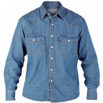 Duke košile Western style denim shirt riflová jeans