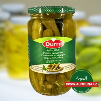 Durra nakládané okurky 720g