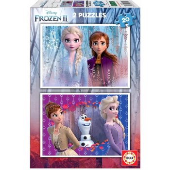 Educa EDU18109 Frozen 2 Disney 2 x 20 dílků