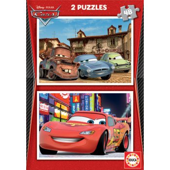 Educa Walt Disney Cars 2 2 x 48 dílků