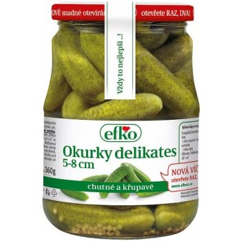 Efko Okurky delikates 5-8 cm 0,67 kg