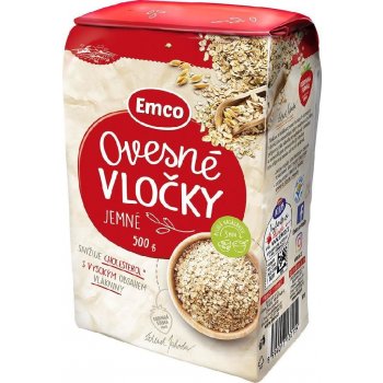 Emco ovesné vločky jemné 500 g