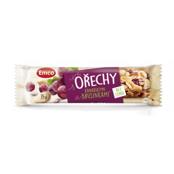 Emco Tyčinka s ořechy 35 g