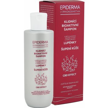 Epiderma Bioaktivní CBD šampon při lupénce 200 ml