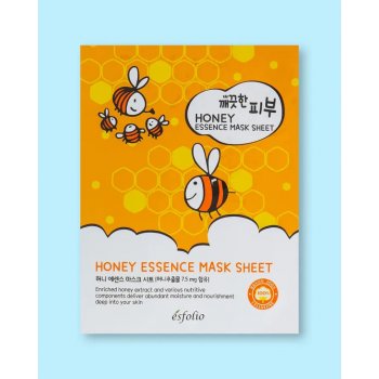 Esfolio Pure Skin Honey Essence Mask Sheet Textilní maska s medem 25 ml